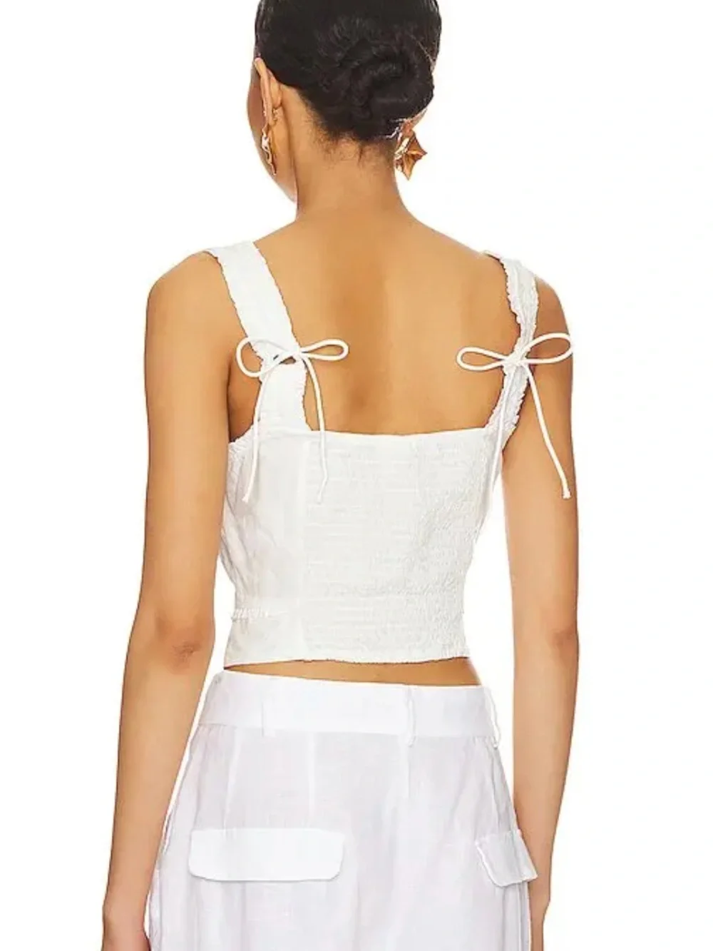 Free People Kerry Tank in Optic White